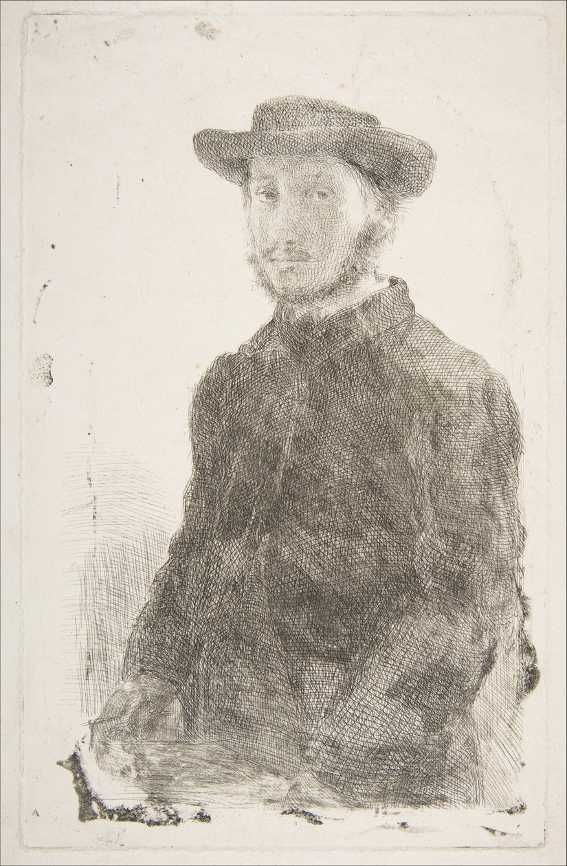 Auto-retrato de Edgar Degas