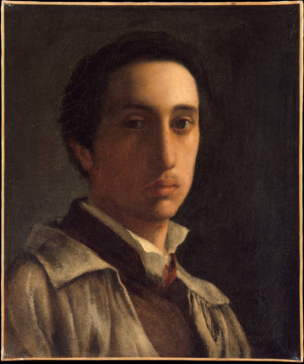 Autorretrato de Edgar Degas