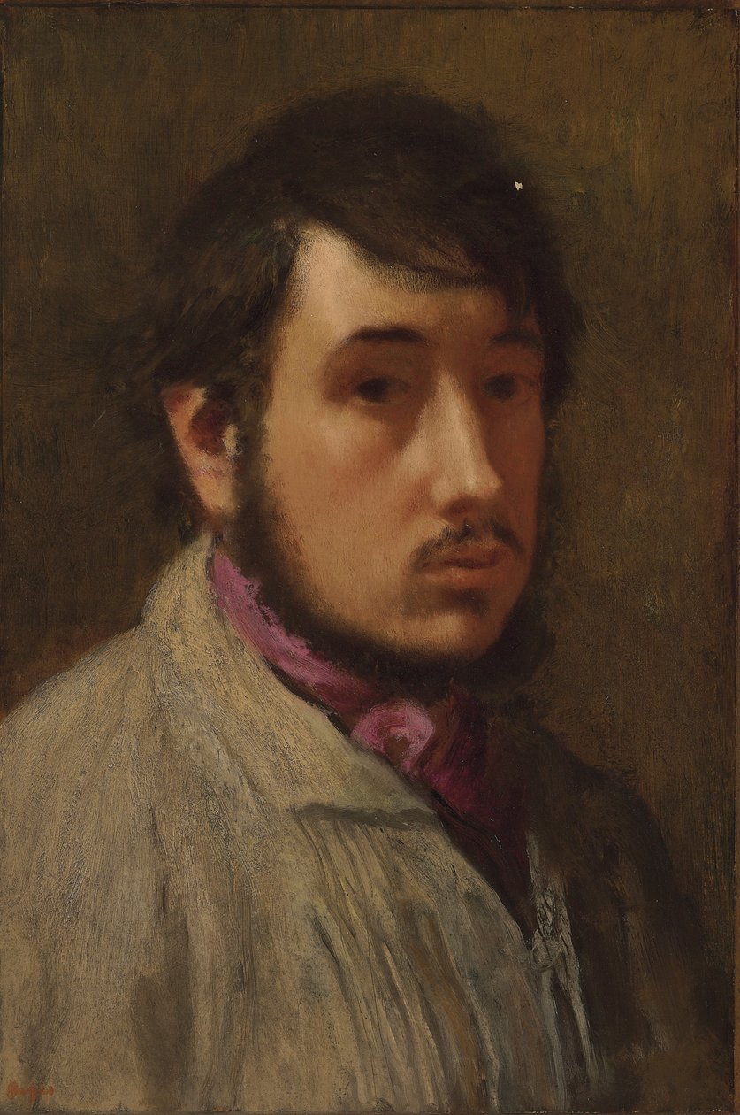 Auto-retrato, c. 1858 de Edgar Degas