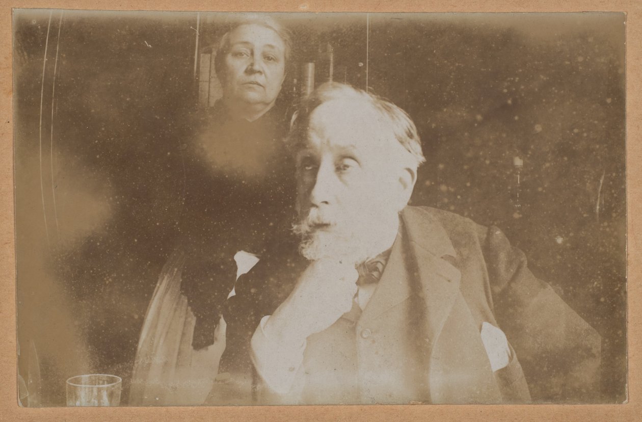 [Autorretrato com Zoé Closier] de Edgar Degas