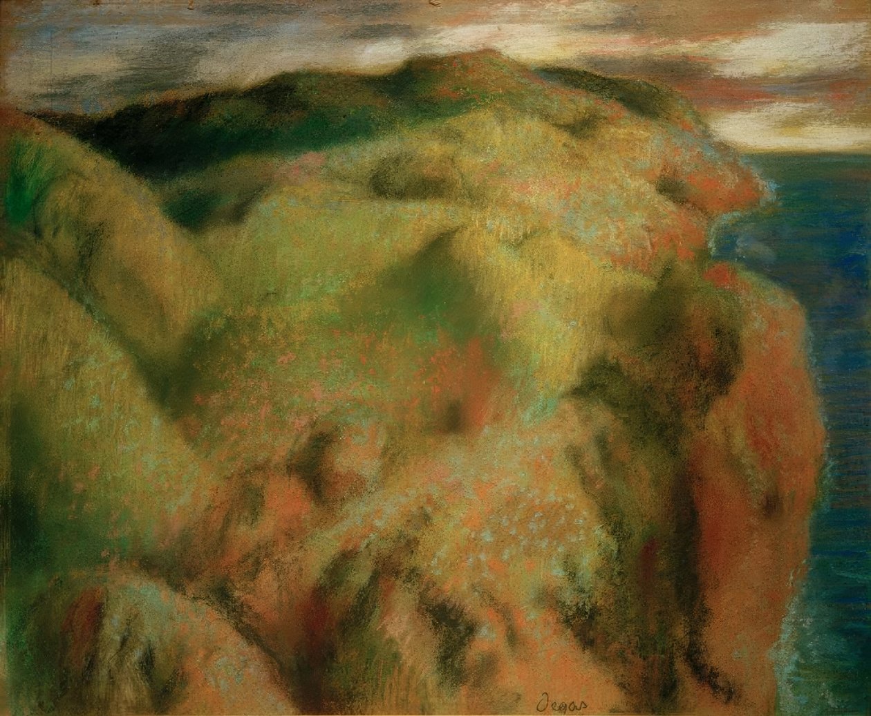 penhasco de Edgar Degas