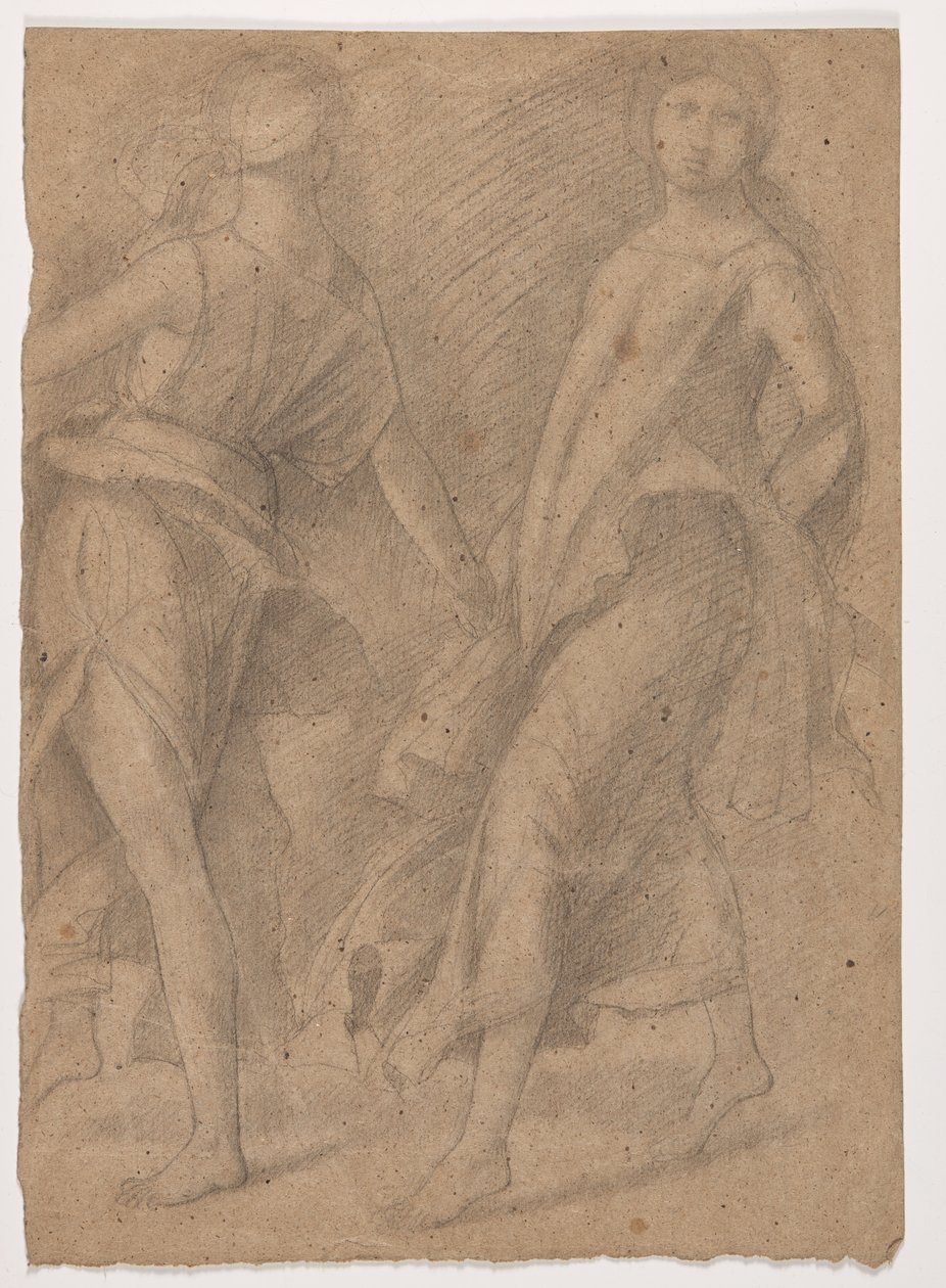 Estudo após Andrea Mantegna, "Parnassus", c.1854-56 de Edgar Degas