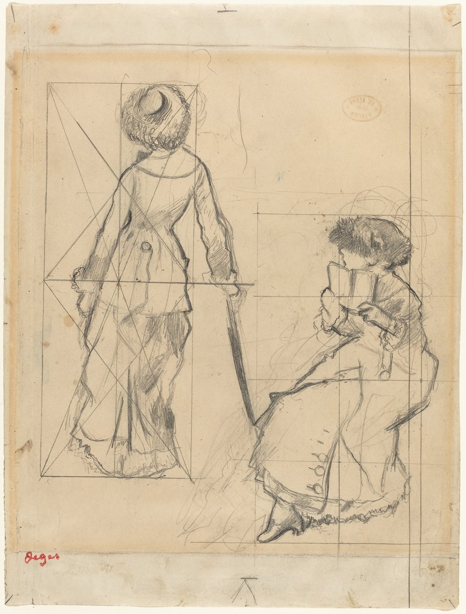 Floresta. de Edgar Degas