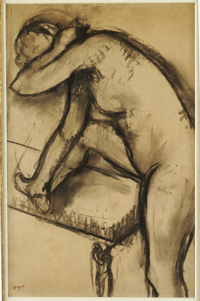 Estudo de um dançarino de Edgar Degas