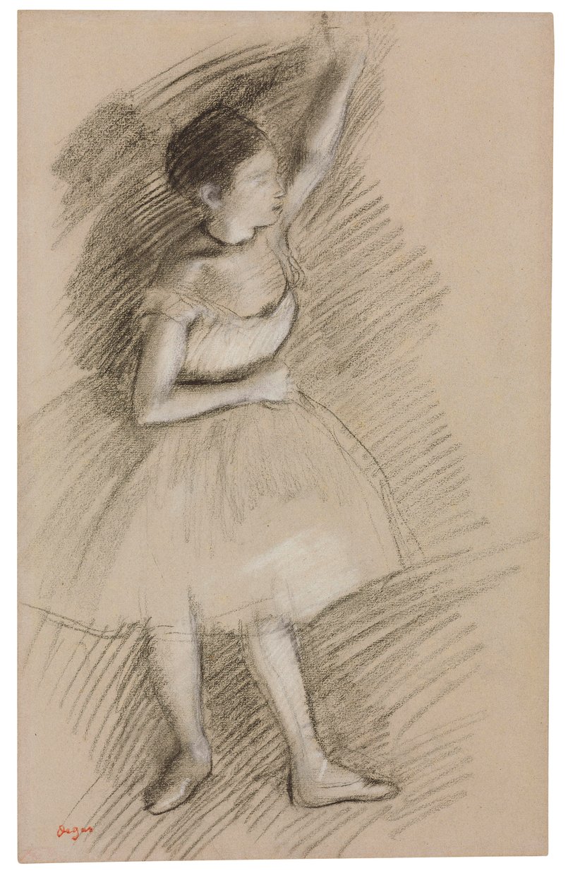 Estudo de um dançarino de Edgar Degas