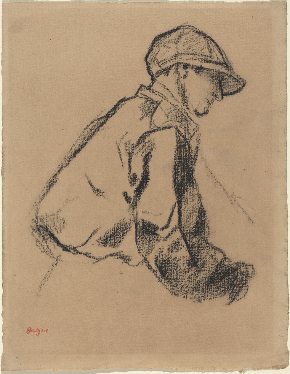Estudo de um jóquei de Edgar Degas