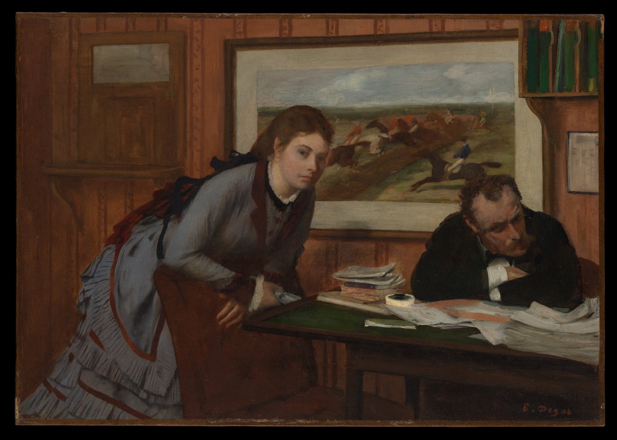 Amuado de Edgar Degas