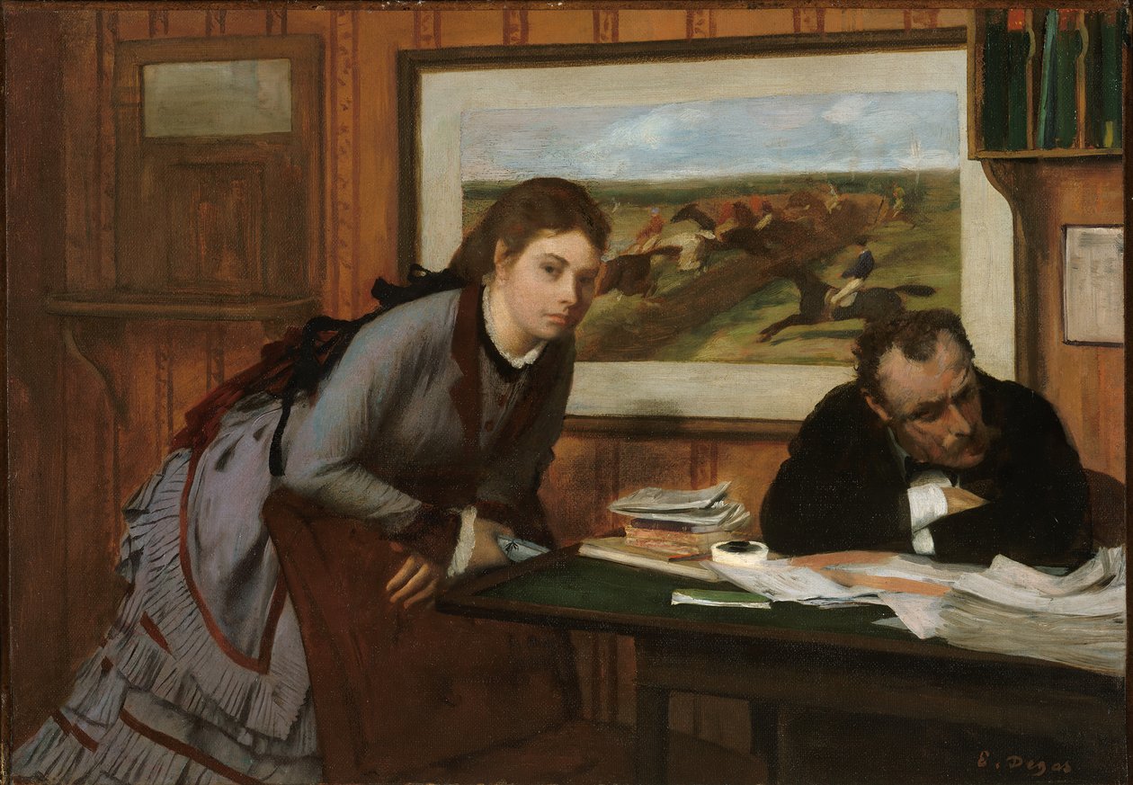 Floresta. de Edgar Degas