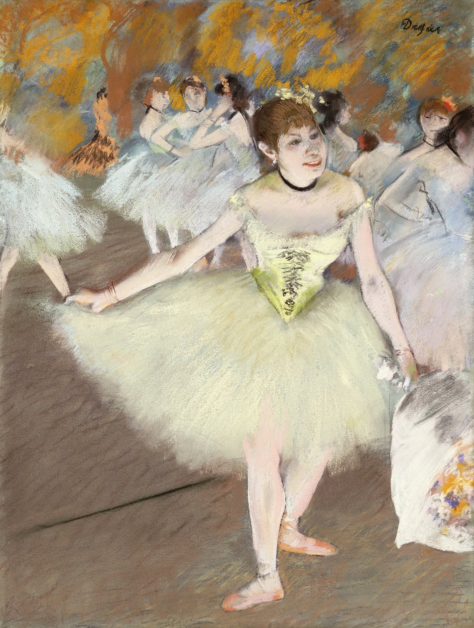 Em Cena, 1879-1881 de Edgar Degas