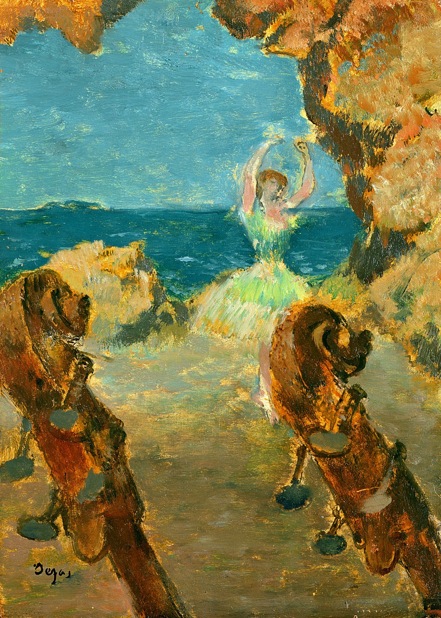 O bailarino de Edgar Degas