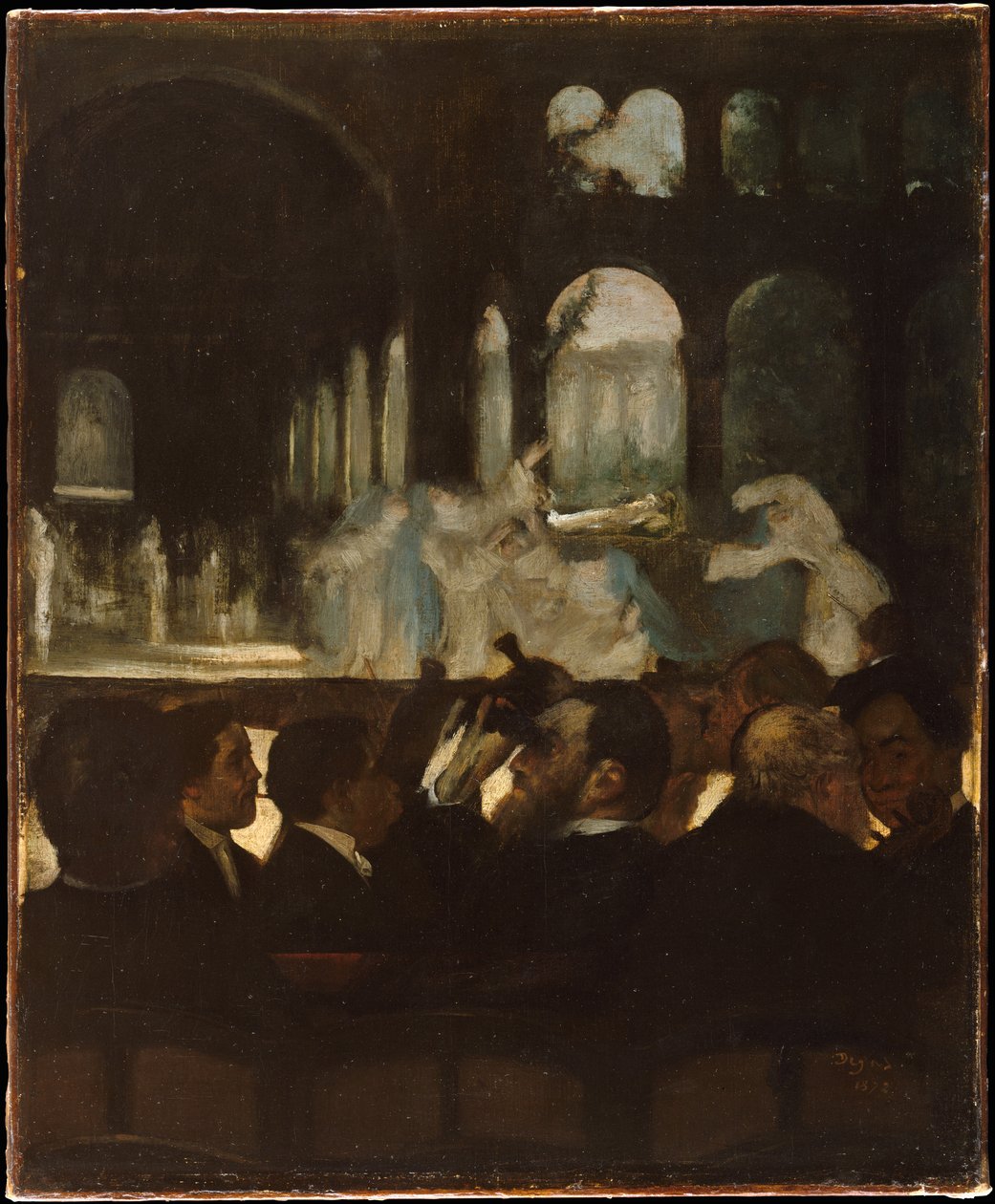 O ballet de «Robert le Diable» de Edgar Degas