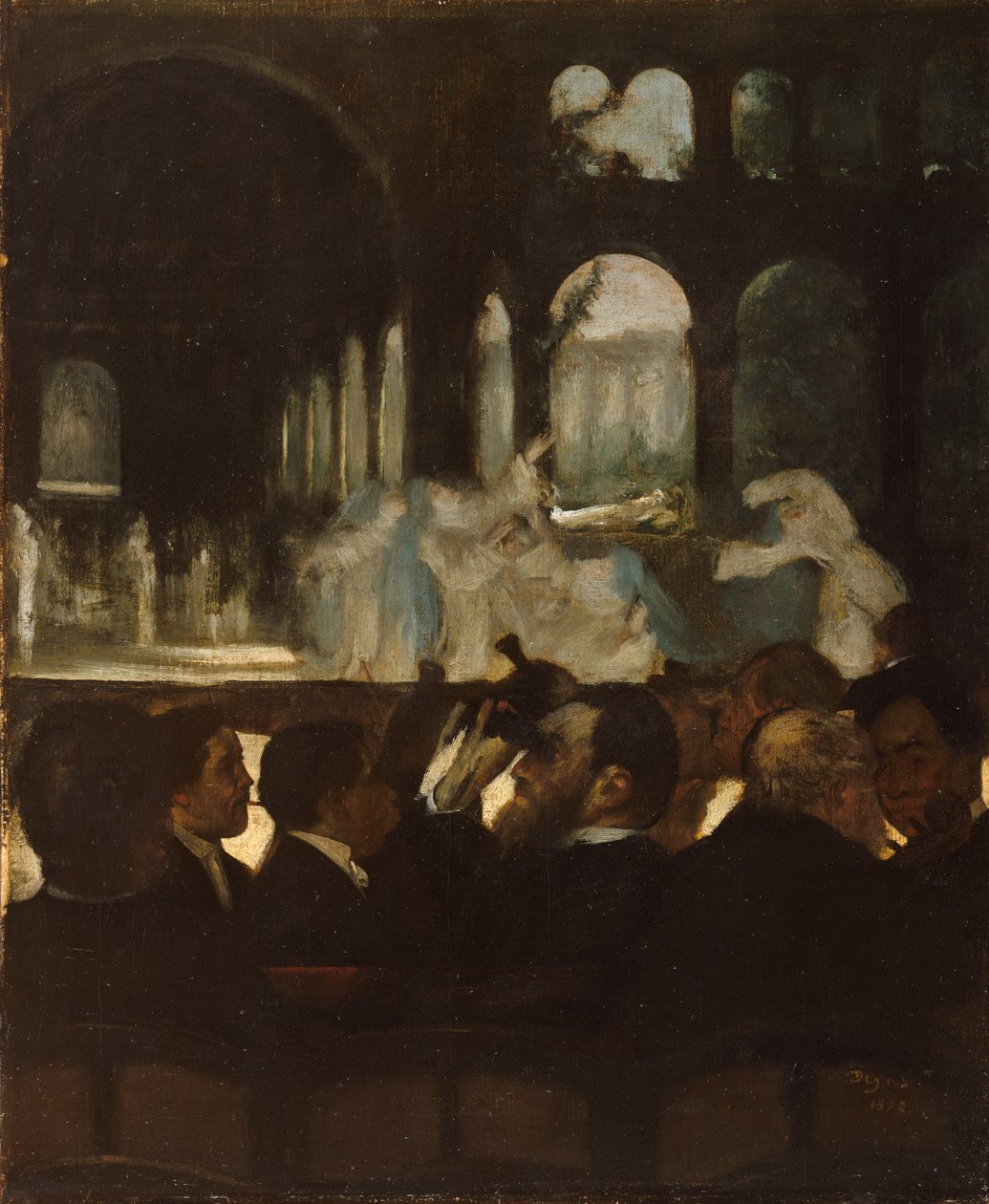 O balé de Robert le Diable, 1871 de Edgar Degas