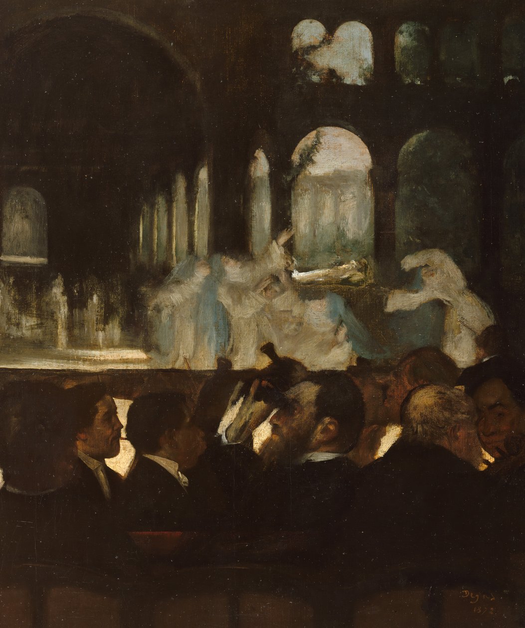O balé de Robert le Diable, 1871. de Edgar Degas