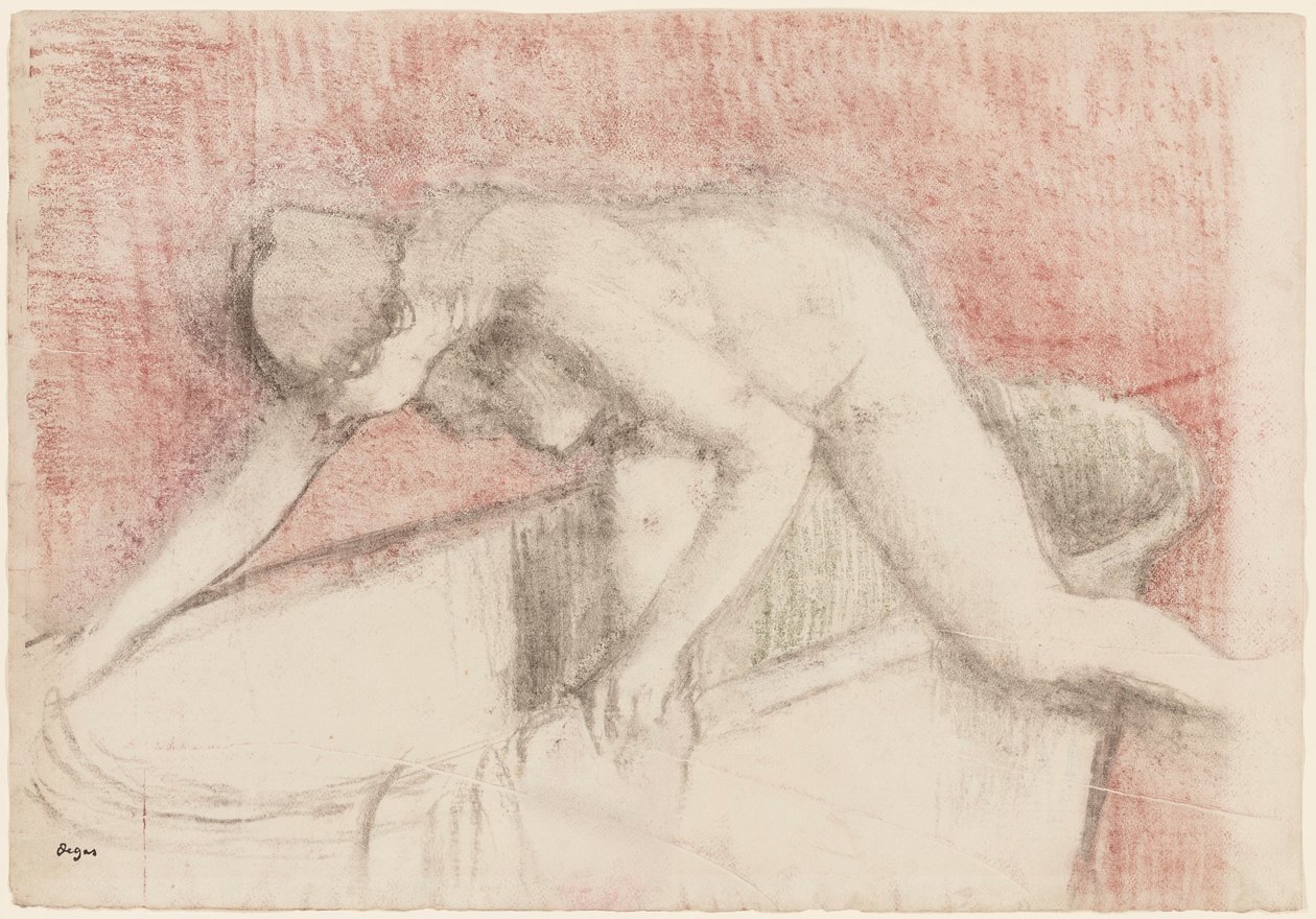 O Banho de Edgar Degas