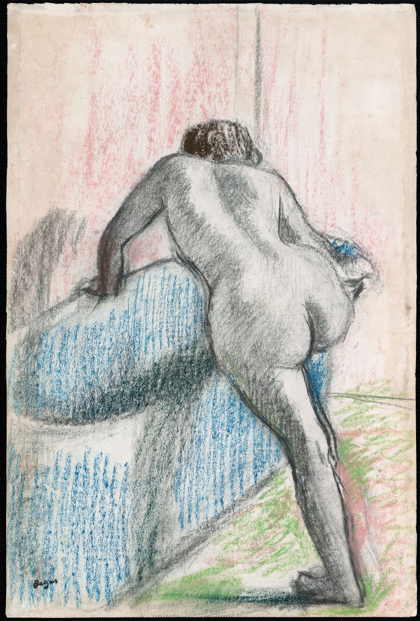 O banho de Edgar Degas