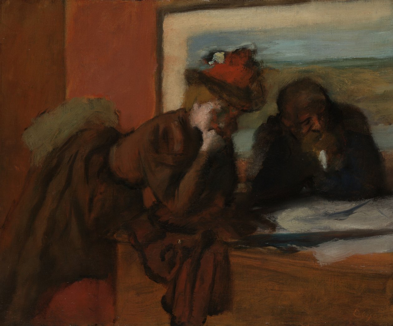 A conversa de Edgar Degas