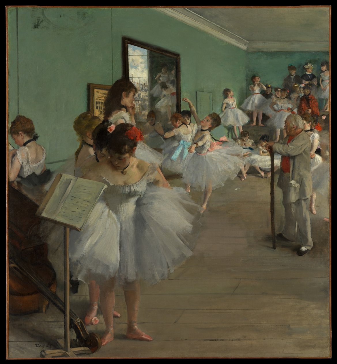 A Aula de Dança de Edgar Degas