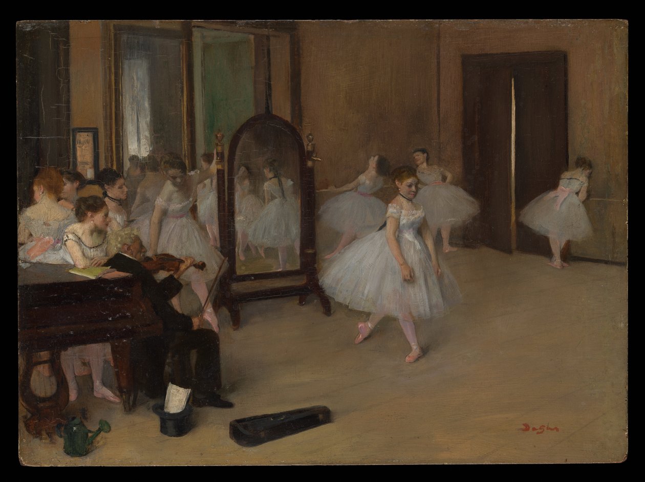 A Aula de Dança de Edgar Degas