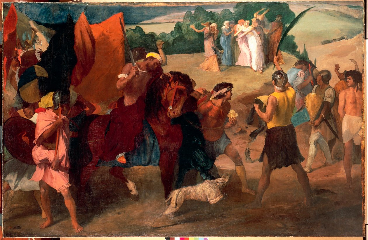 A filha de Jefté de Edgar Degas