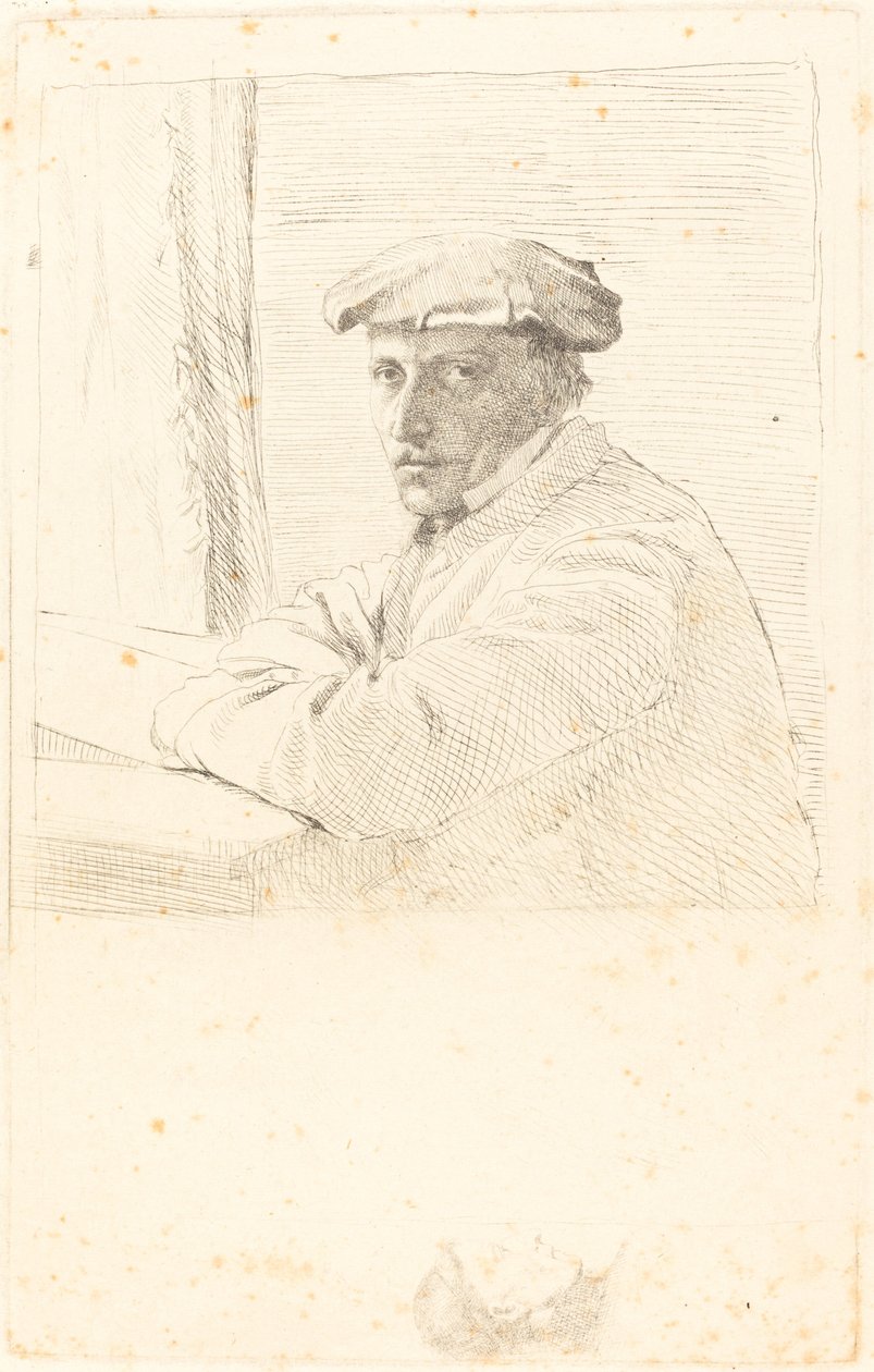 O gravador Joseph Tourny de Edgar Degas
