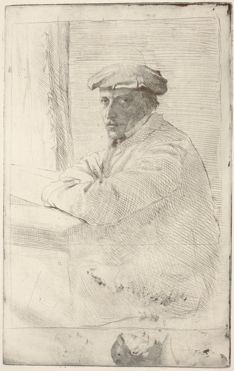 O gravador Joseph Tourny (O gravador Joseph Tourny) de Edgar Degas