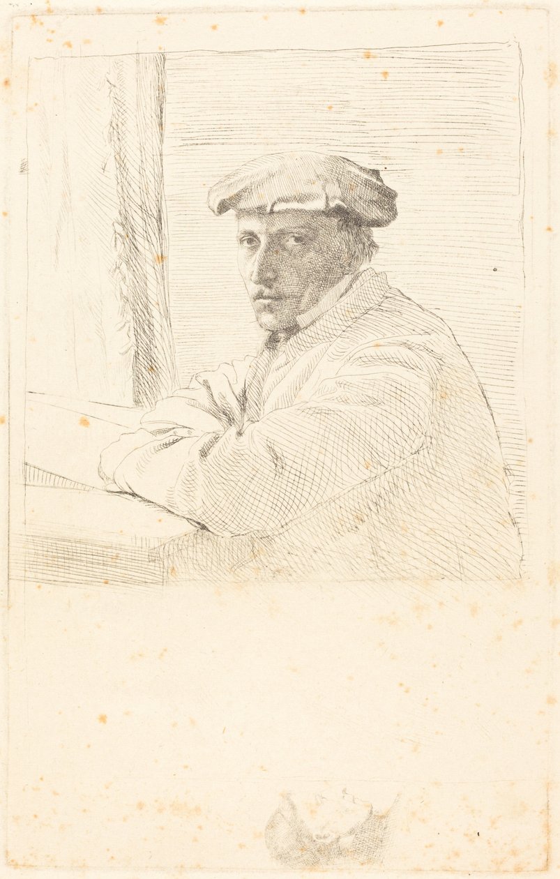 O gravador Joseph Tourny (O gravador Joseph Tourny) de Edgar Degas