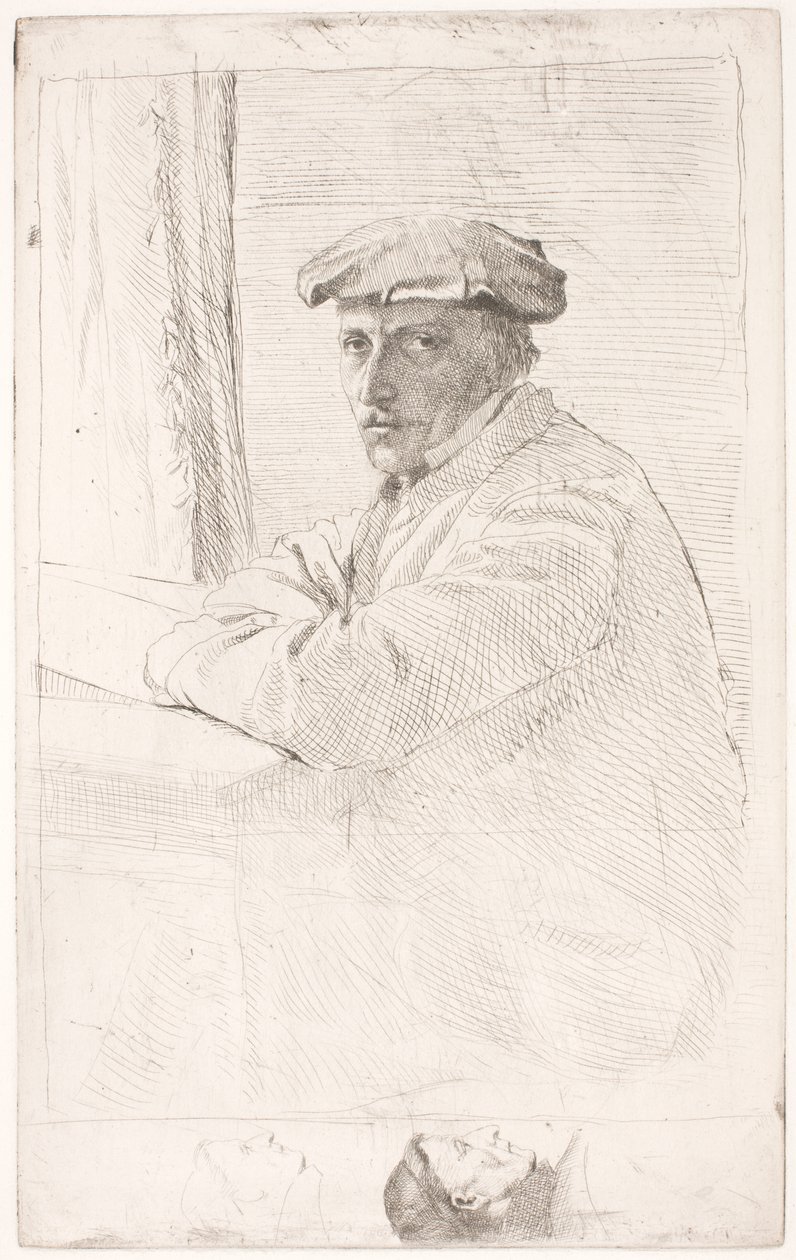 O gravador Joseph Tourny de Edgar Degas