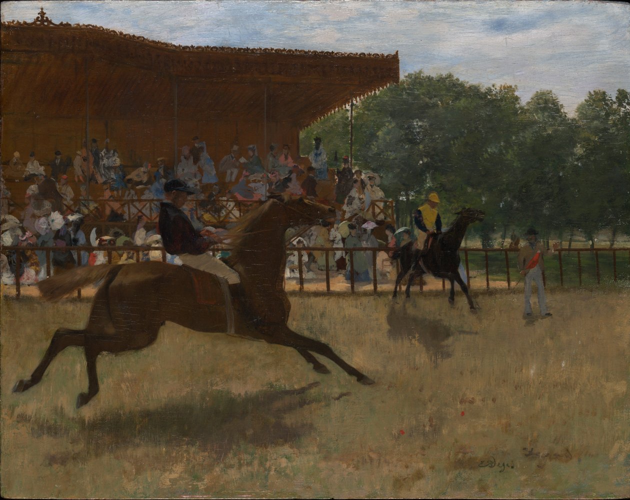 A falsa partida de Edgar Degas