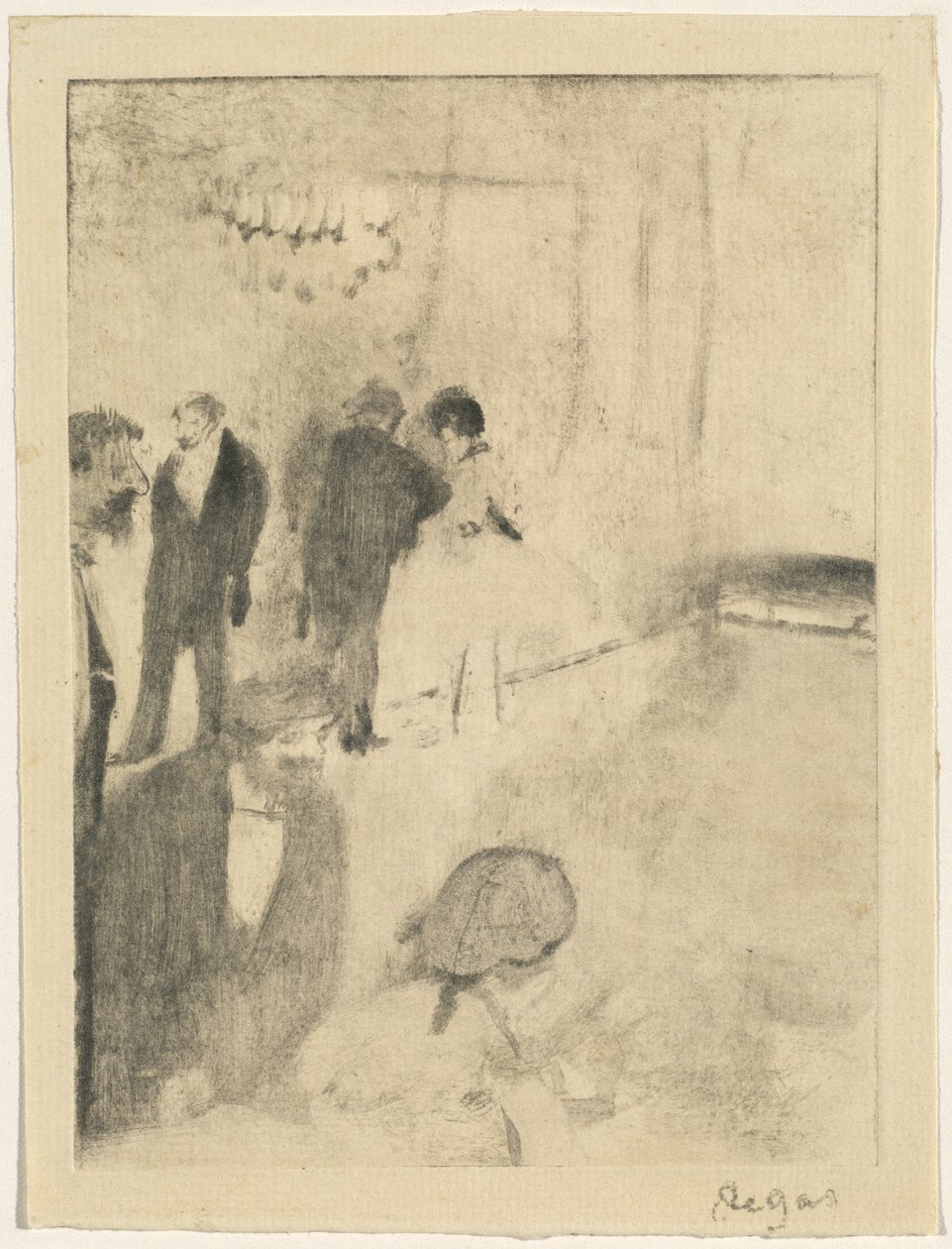 A Sala Verde de Edgar Degas