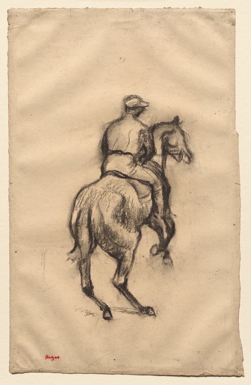 O jóquei de Edgar Degas