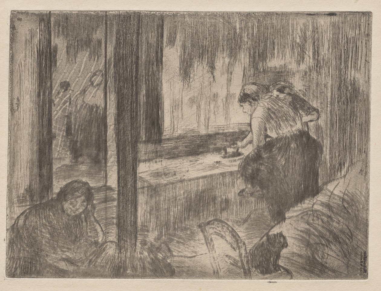 As Lavadeiras de Edgar Degas