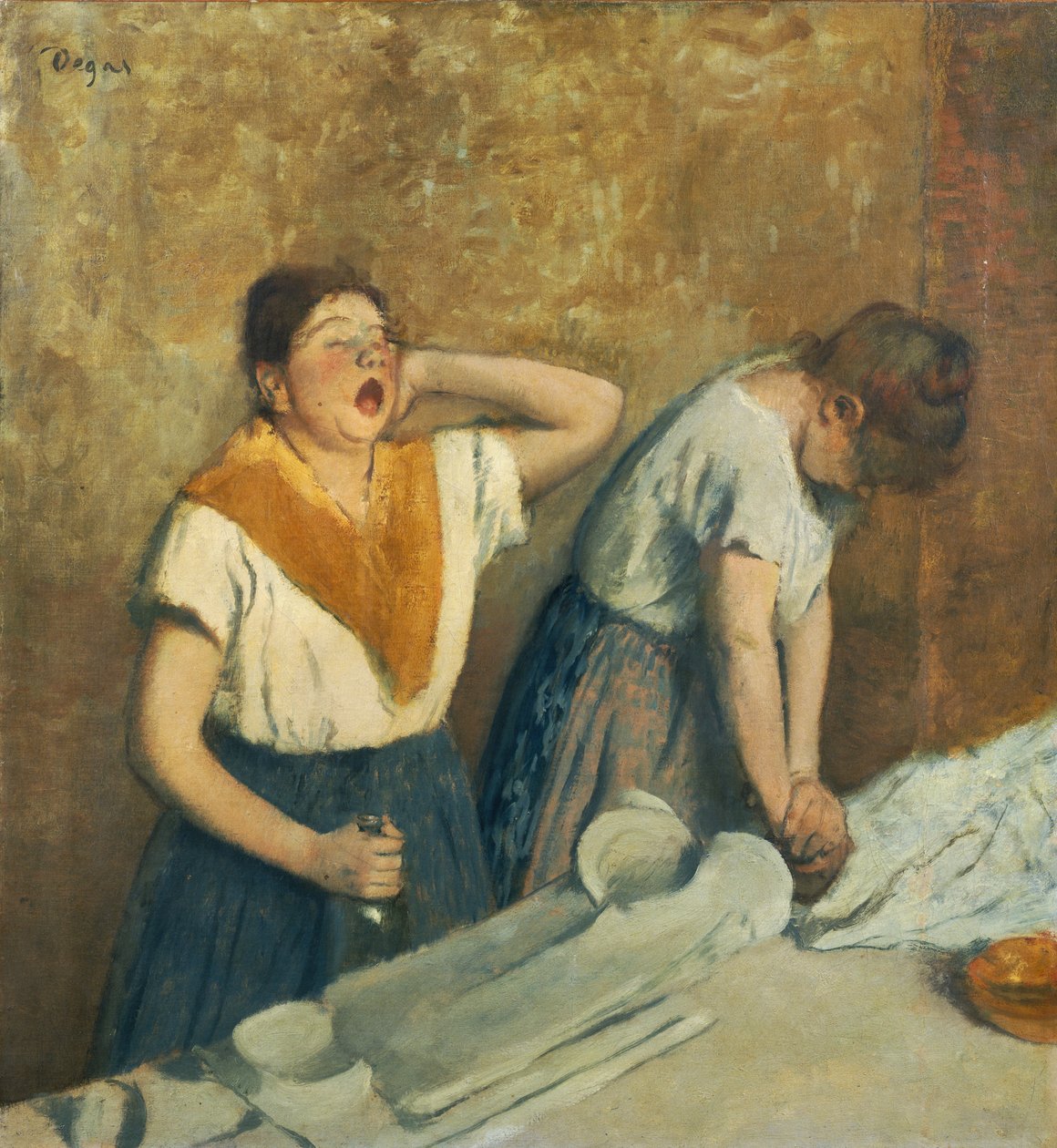 Lavanderias de Edgar Degas