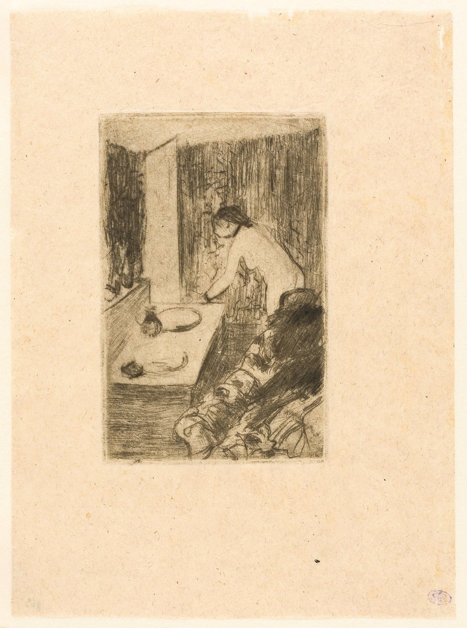 O pequeno camarim de Edgar Degas