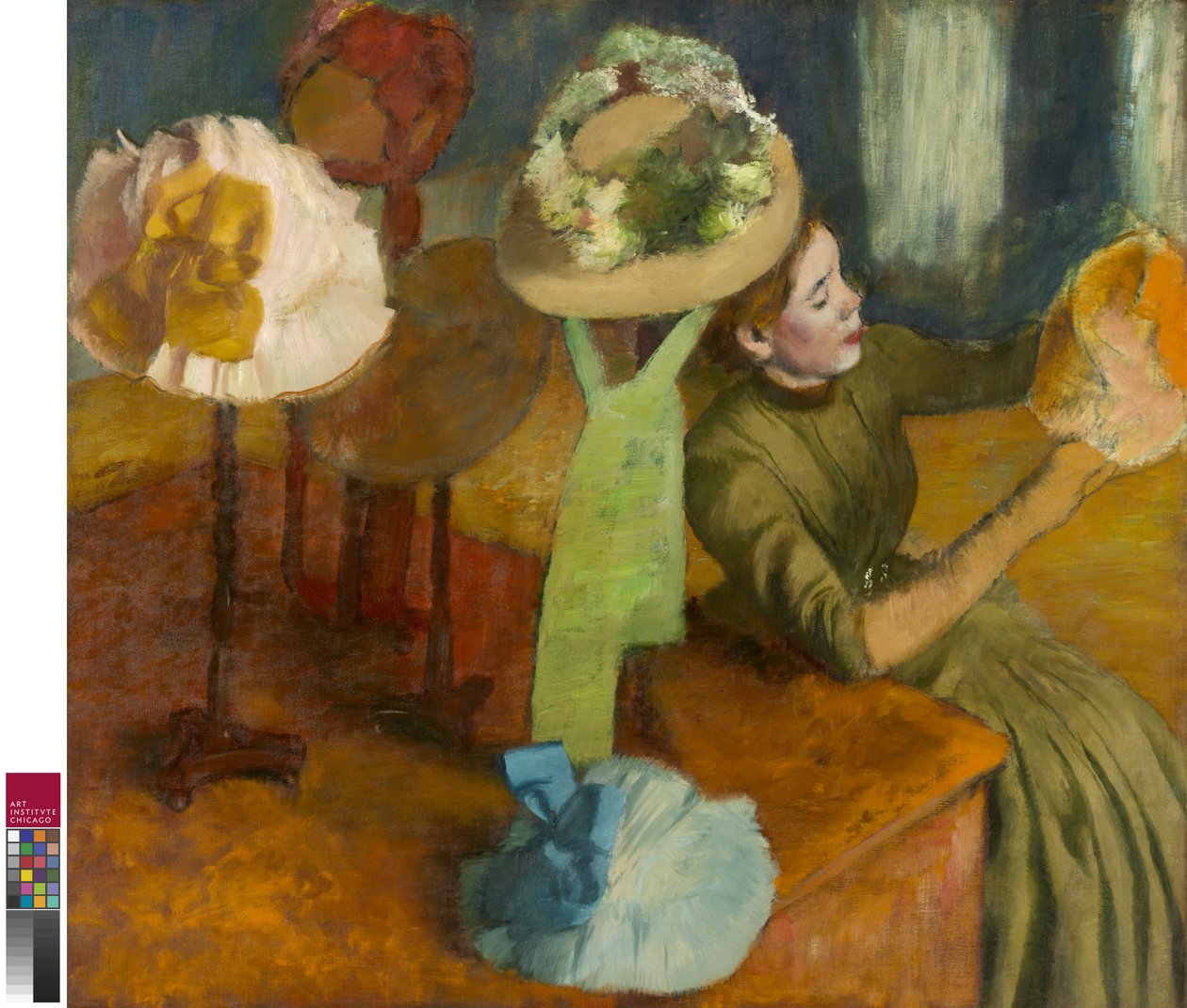 The Millinery Shop, 1879-86 de Edgar Degas