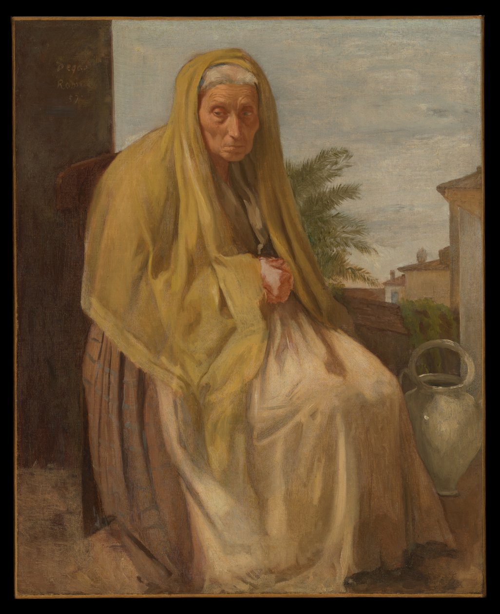 A velha italiana de Edgar Degas