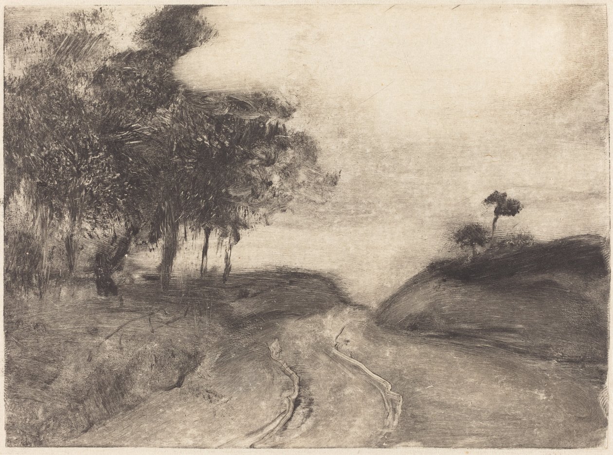 A Estrada (Rota La) de Edgar Degas