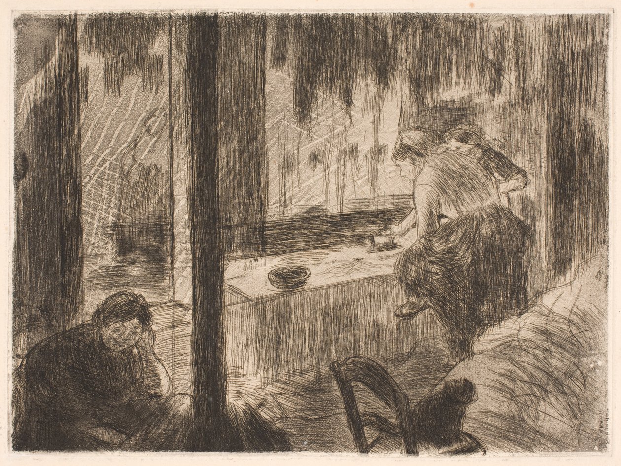 As lavadeiras de Edgar Degas