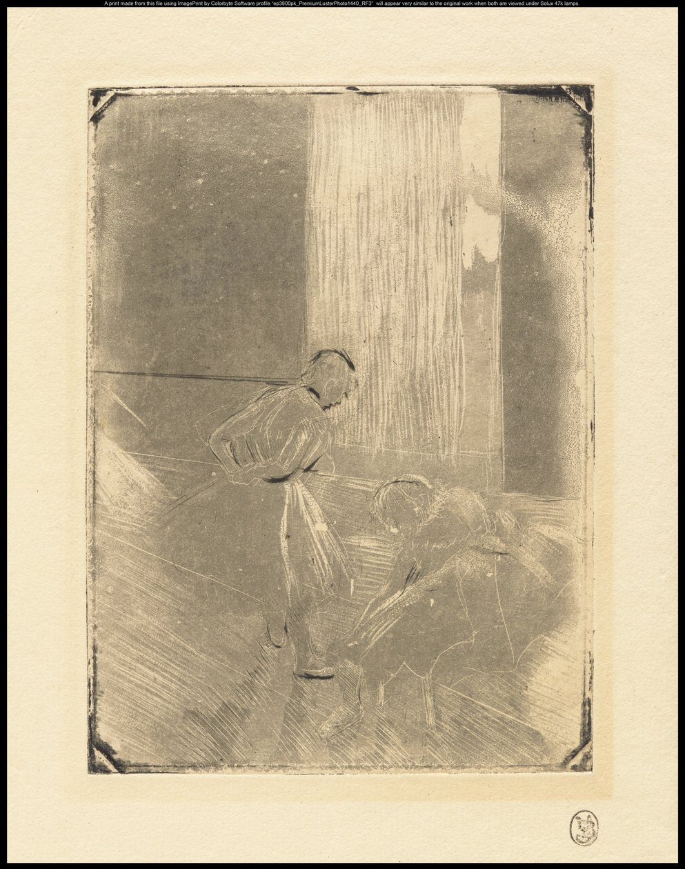 Dois Dançarinos, c.1878-79 de Edgar Degas