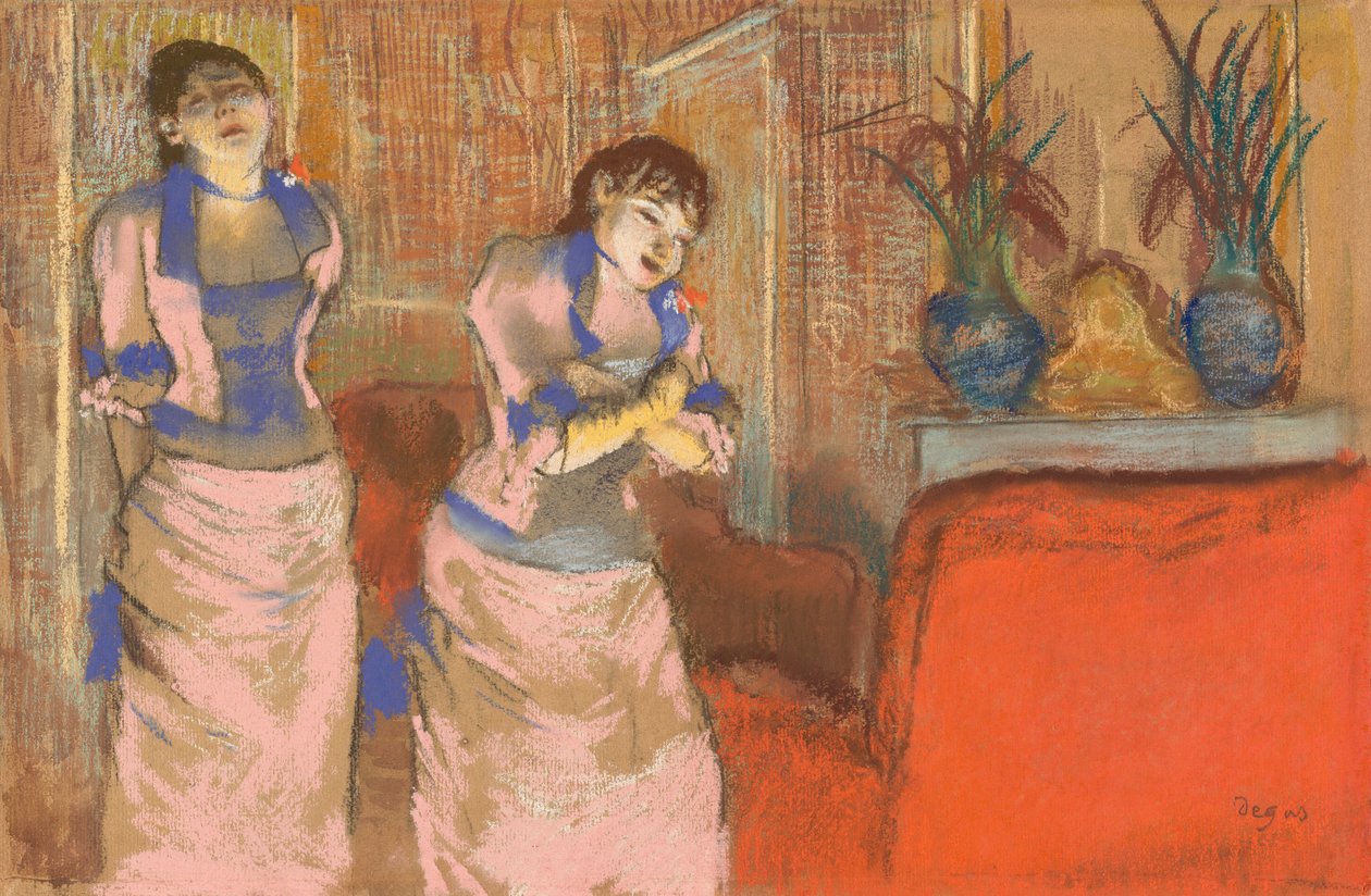 Duas mulheres de Edgar Degas