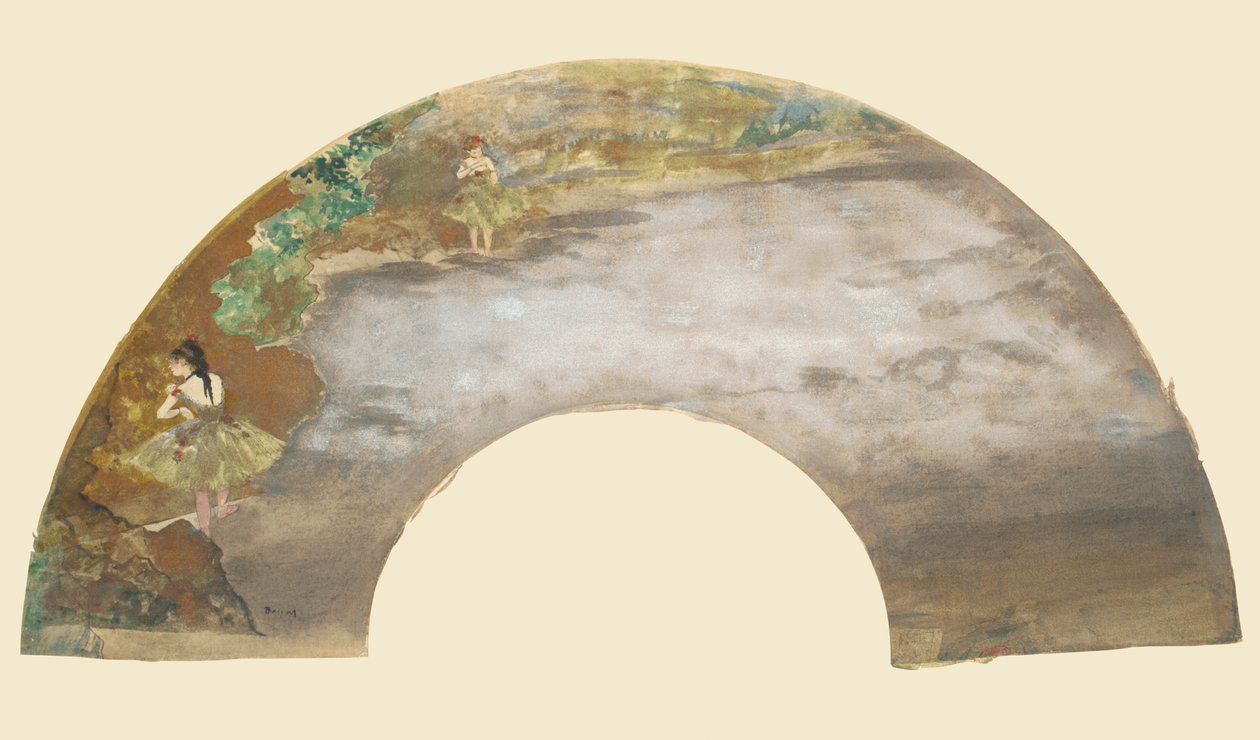Dois dançarinos, 1878-79 de Edgar Degas