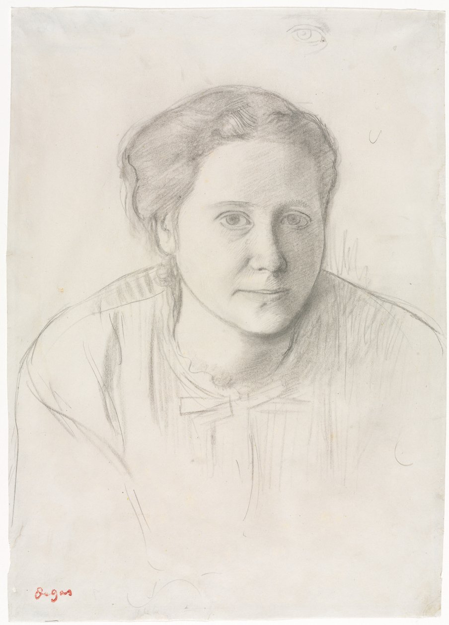 Victoria Dubourg, C. 1866. de Edgar Degas