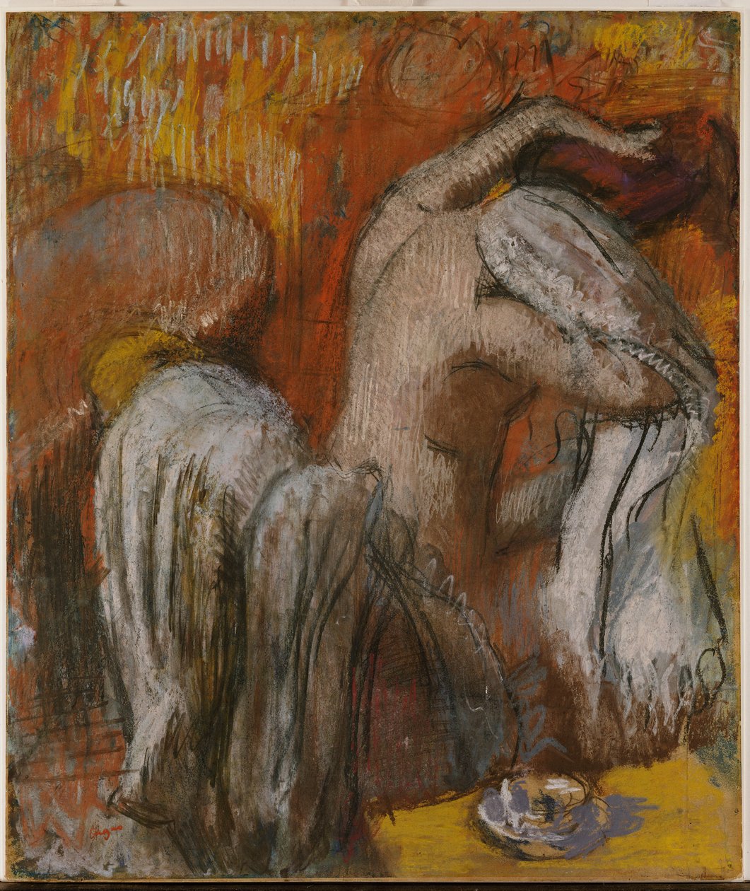 Mulher secando-se de Edgar Degas