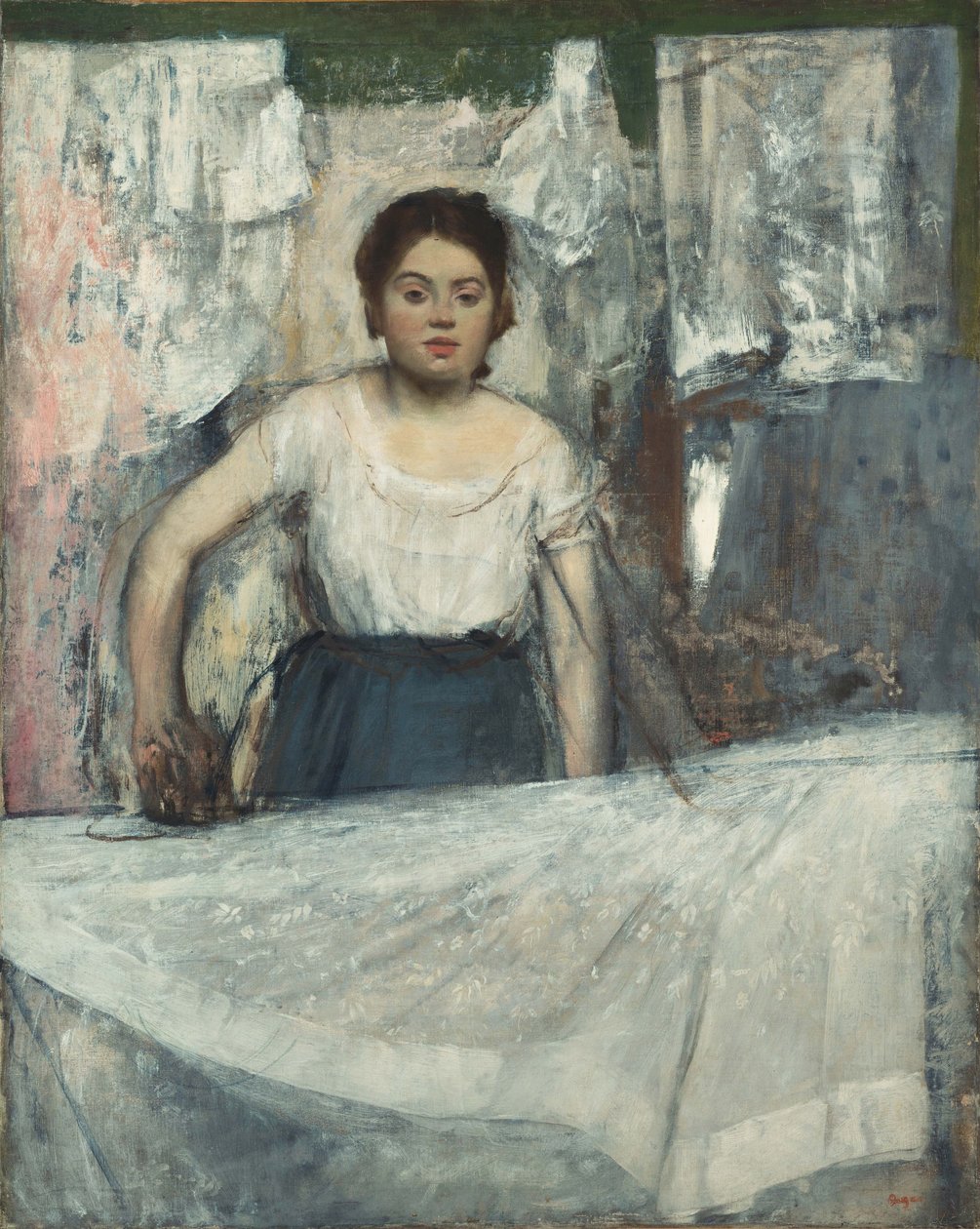 Mulher passando de Edgar Degas