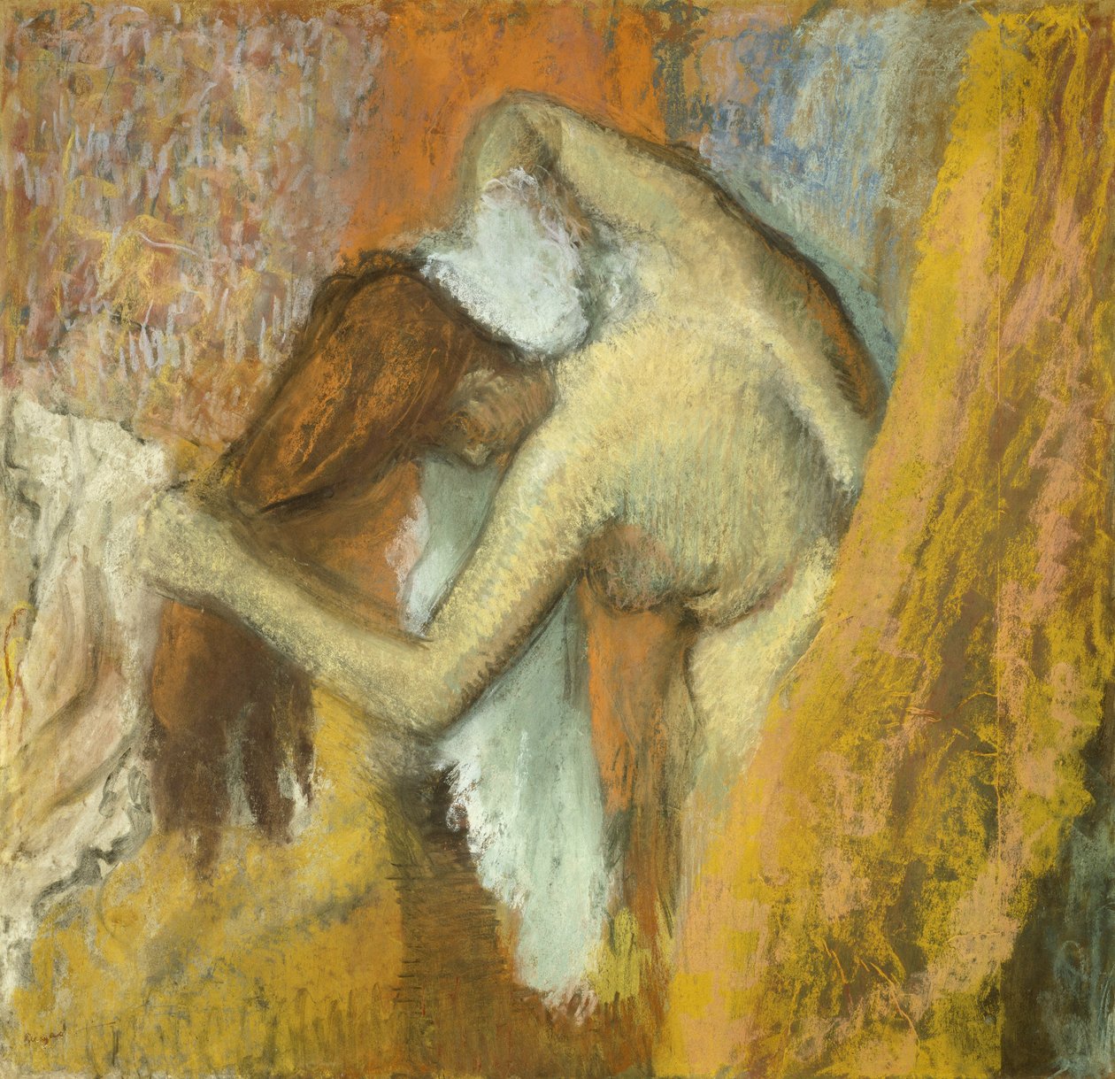 Mulher em sua Toilette de Edgar Degas