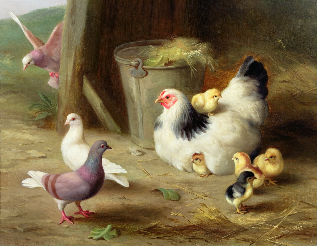 Cena de quinta de Edgar Hunt