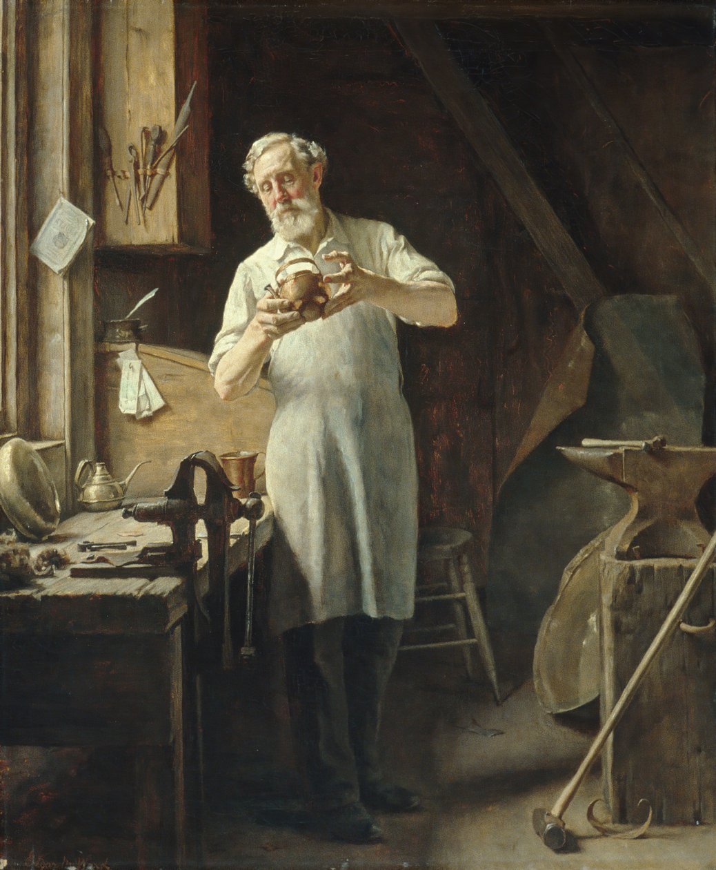 O Coppersmith, ca. 1898 de Edgar Melville Ward