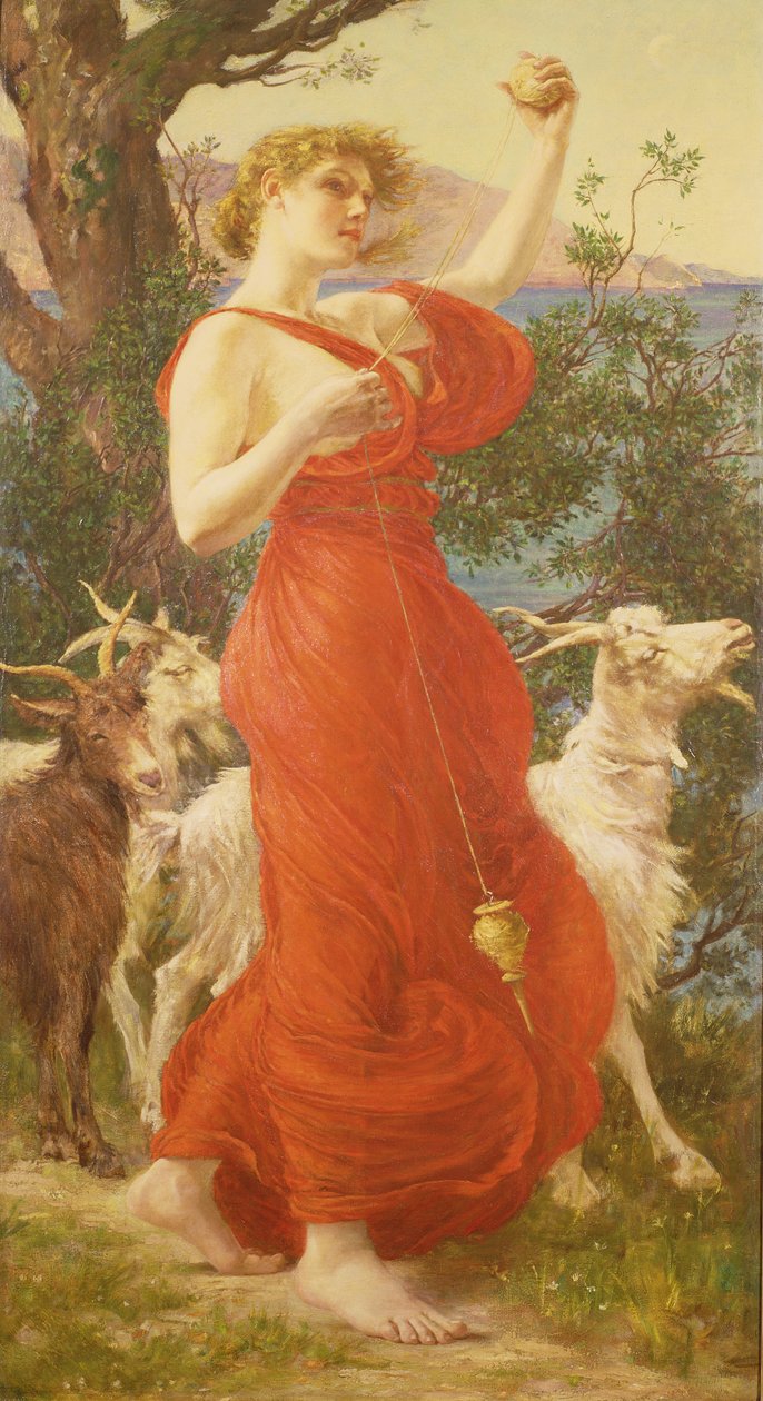 A menina de cabra de Edith Ridley Corbet