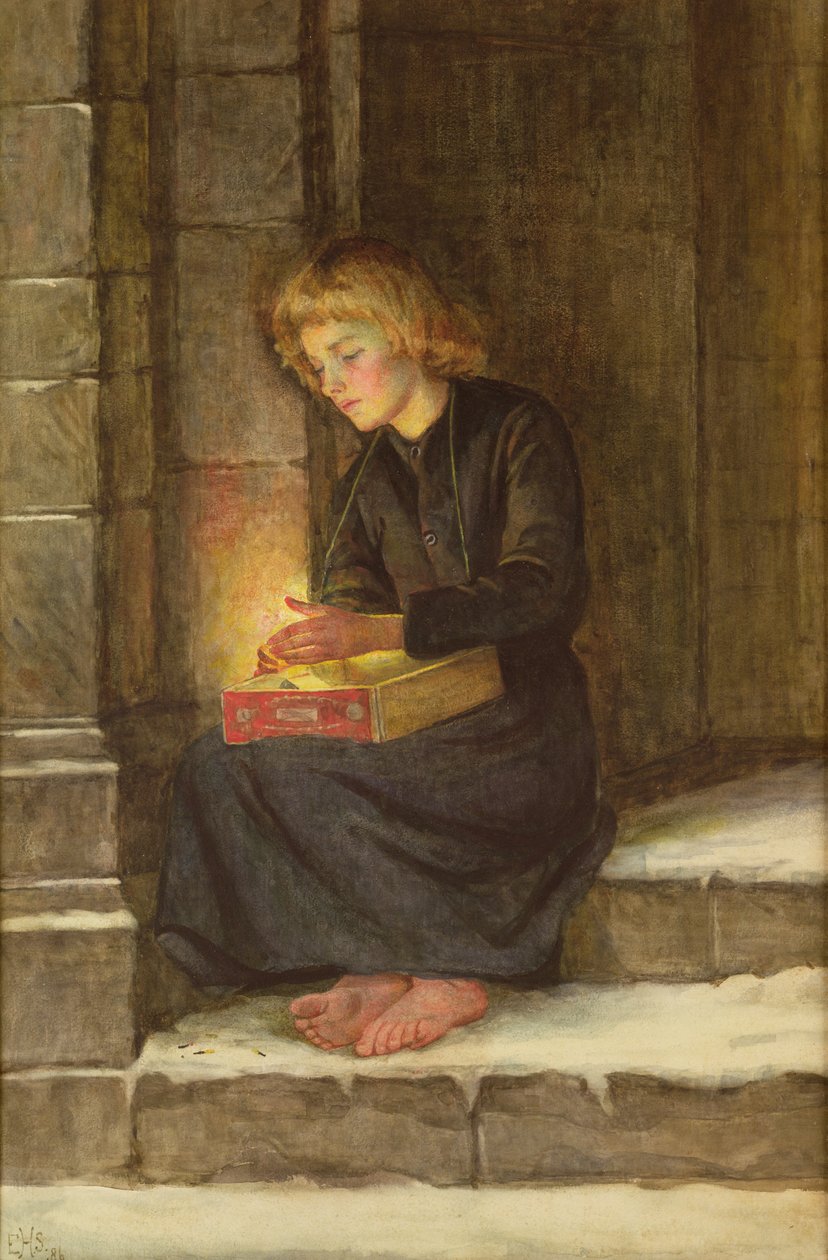 A rapariga dos fósforos de Edith Heckstall Smith