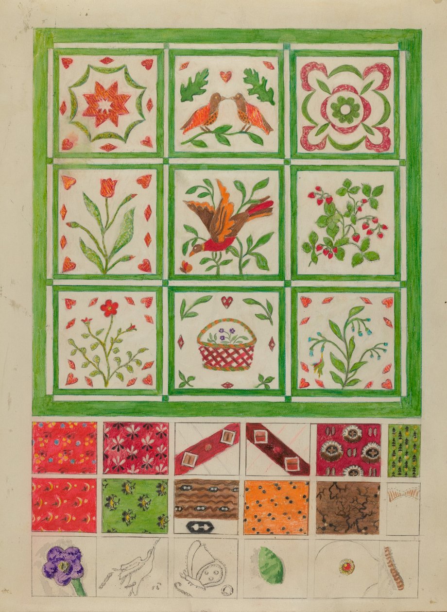 Colcha para colcha de Edith Magnette