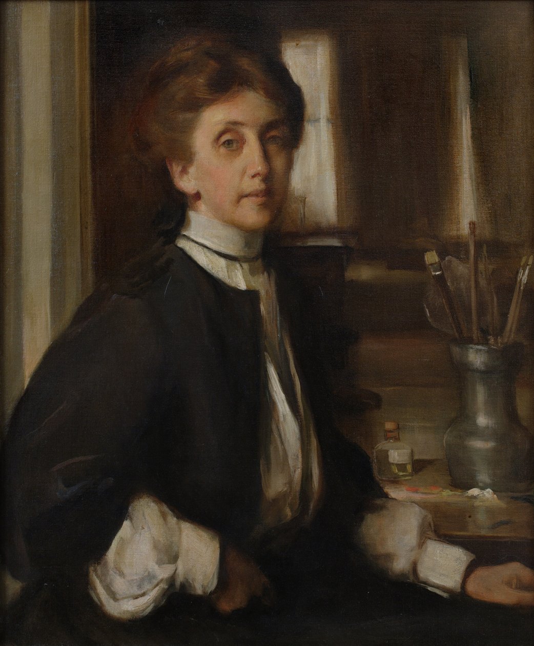 Auto-retrato, 1909 de Edith Mitchill Prellwitz